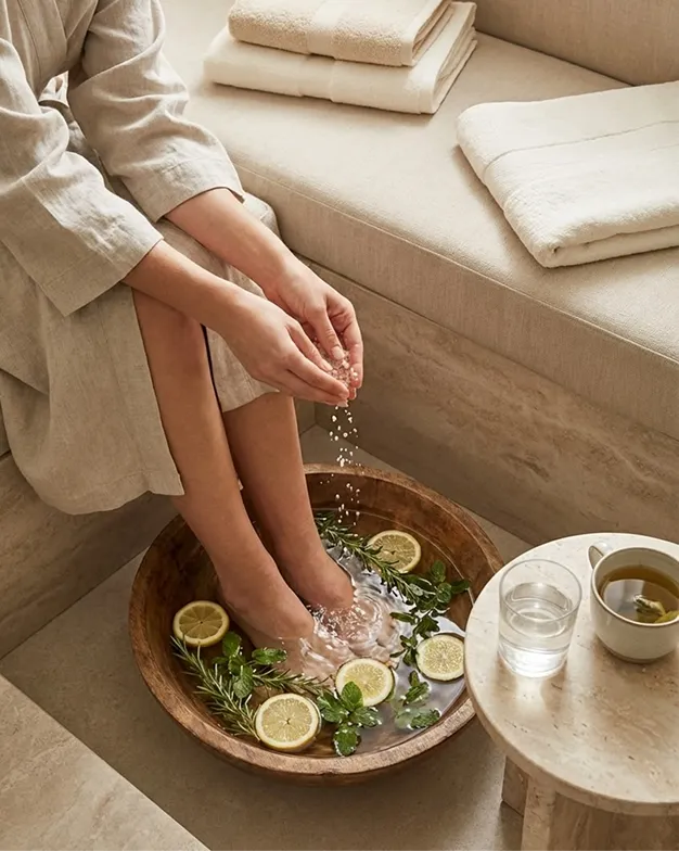 Luxury spa interior at Deliza Wellness near Bangalore Airport